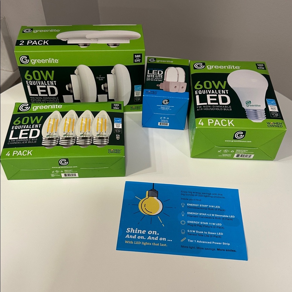 Greenlite LED Bulbs to save energy